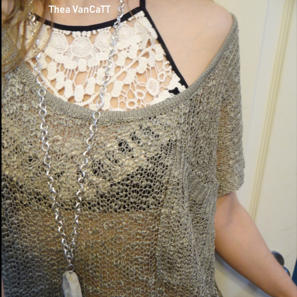 Sexy Boho Crochet Gypsy Dreamweaver Top / Bralette - Picture 4 of 5